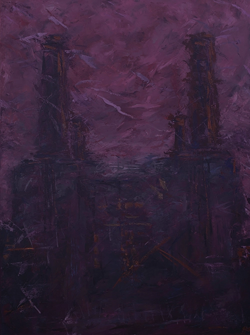 Oil on Canvas, 36" x 48" ,Painted 08/2021