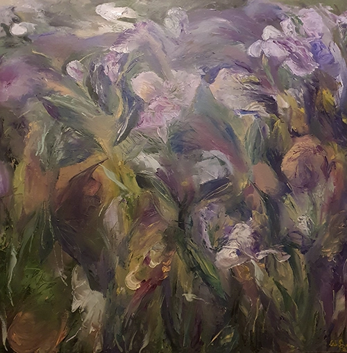 Oil on Canvas, 90cm x 90cm ,Painted 06/2021