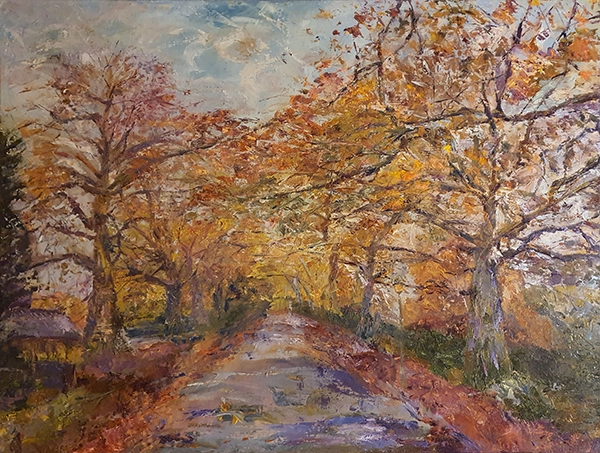 Oil on Linen 30"40" ,Painted 10/2021