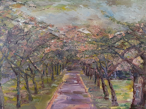 Oil on Linen 30"40" ,Painted 10/2021