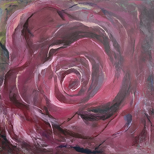 Oil onCanvas, 90cm x 90cm ,Painted 01/2023